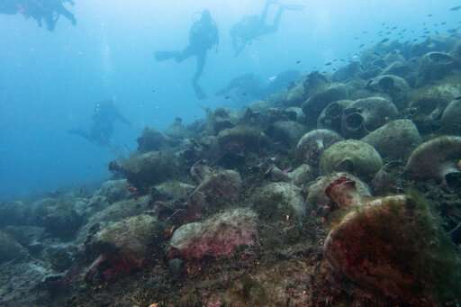 The Peristera shipwreck becomes an underwater museum, Photo Credit: AP Photo/Elena Becatoros.